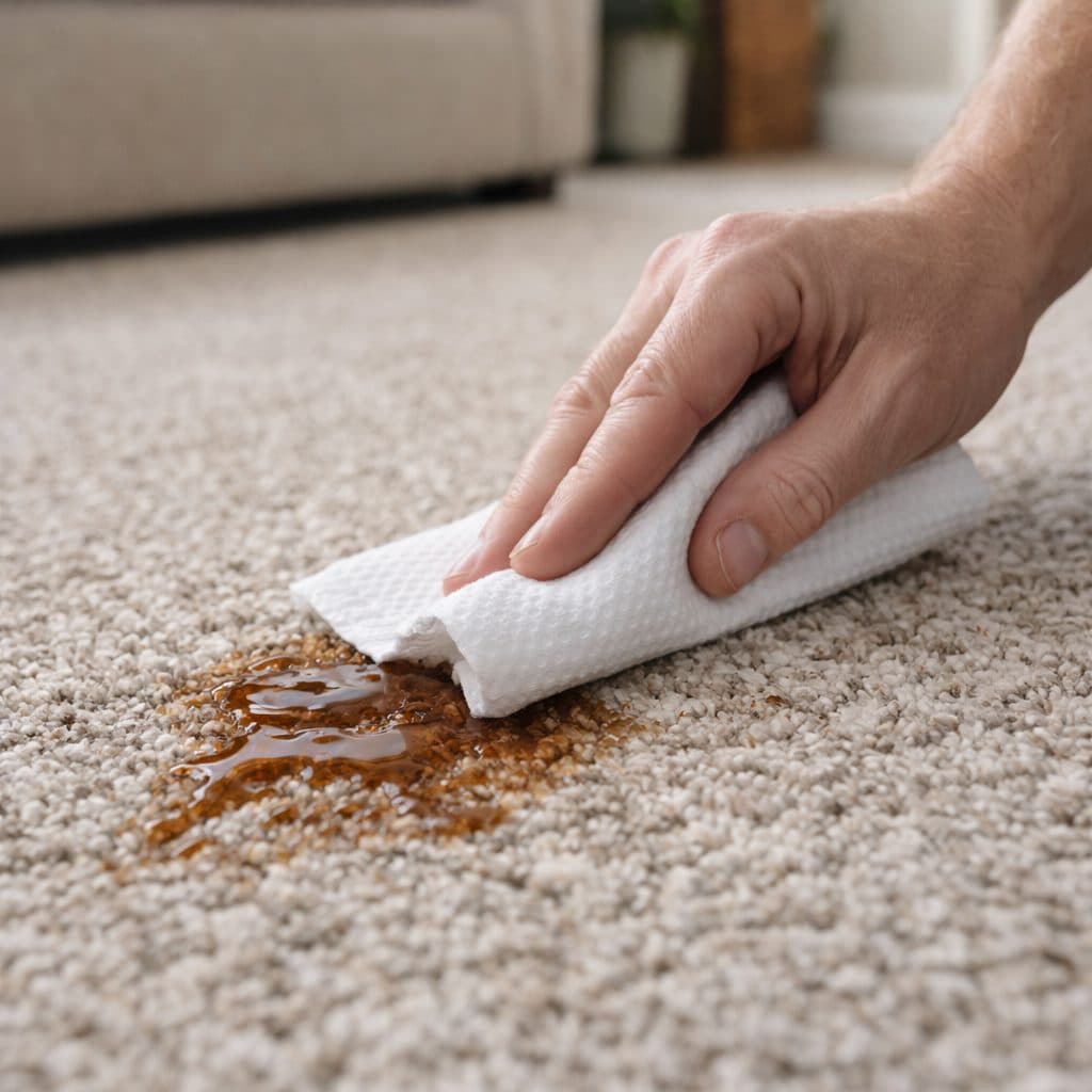 How to Clean Up Slime Stains on Carpet