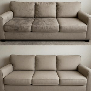 Clean Sofa in cozy living room
