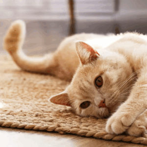 Pet stains on carpet